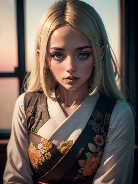 (dark shot:1.4), 80mm, (dark shot:1.4), masterpiece, best quality, game_cg, in summer, girl, solo, medium hair, white hair, looking at viewer, brown eyes, 80mm, epic realistic, painting of a geisha with european features entering a japanese pine forest, by range murata, a big red sun in the background, stunning, matted, paul gauguin, van gogh, art by greg rutkowski and artgerm, soft cinematic light, adobe lightroom, photolab, hdr, intricate, highly detailed, (depth of field:1.4), (dark shot:1.22), neutral colors, (hdr:1.4), (muted colors:1.4), (intricate), (artstation:1.2), hyperdetailed, dramatic, intricate details, (technicolor:0.9), (rutkowski:0.8), cinematic, detailed, soft light, sharp, exposure blend, medium shot, bokeh, (hdr:1.4), high contrast, (cinematic, teal and orange:0.85), (muted colors, dim colors, soothing tones:1.3), low saturation, (hyperdetailed:1.2), (noir:0.4), soft light, sharp, exposure blend, medium shot, bokeh, (hdr:1.4), high contrast, (cinematic, teal and orange:0.85), (muted colors, dim colors, soothing tones:1.3), low saturation, (hyperdetailed:1.2), (noir:0.4), (intricate details:1.12), hdr, (intricate details, hyperdetailed:1.15)