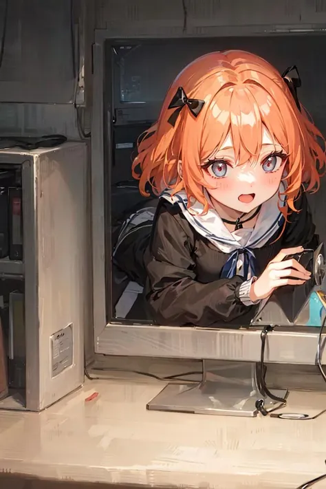 (masterpiece),
solo,1girl, <lora:ThroughScreenV1:1>,through screen,