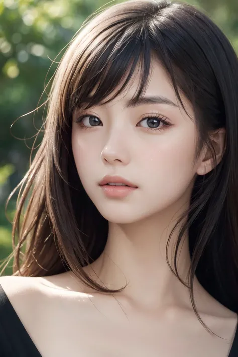 1girl, (close up:1), oblique angle, canted angle, best quality, masterpiece, photorealistic, (realistic:1.4), photo-realistic, RAW photo, ultra-detailed, CG, unity, 8k wallpaper,16k wallpaper, extremely detailed CG, extremely detailed, an extremely delicate and beautiful, extremely detailed, Amazing, finely detail, official art, High quality texture, incredibly absurdres, highres, huge filesize, highres, look at viewer, (young:1.4), (beautiful detailed Japanese girl), 18 years old girl, (glossy shiny skin, beautiful skin, fair skin, white skin, realistic_skin), ((shiny black  hair)), perfect face, detailed beautiful face, detailed light brown eyes,  glossy lips,