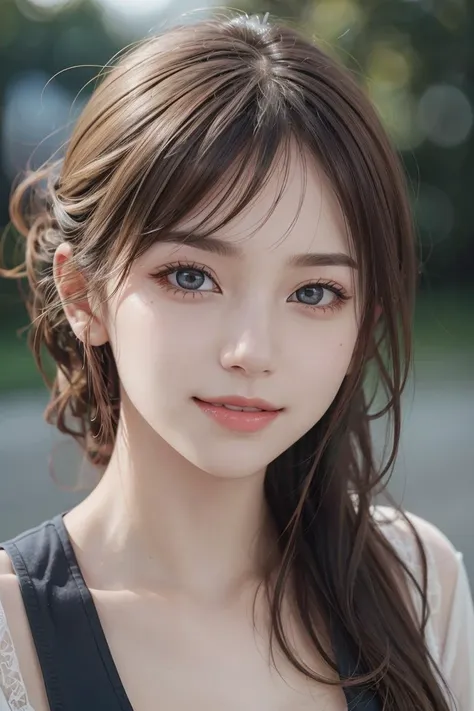 (realistic, photo-realistic:1.37),(8k, RAW photo, best quality, masterpiece:1.2),cute,ultra-detailed,heart-shaped pupils,physically-based rendering,ultra high res,front lighting,looking at viewer,photorealistic,realistic,solo,photorealistic,best quality,extremely detailed face,extremely detailed eyes and face,beautiful detailed eyes,absurdres,incredibly absurdres,haunting smile,Messy hair,floating hair,<lora:xiaoshazi:0.4>,