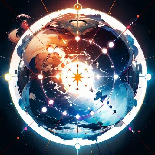 (masterpiece:1.2), best quality, hyperrealistic vortex in a circle, midjourney, <lora:midjourney:0.7>