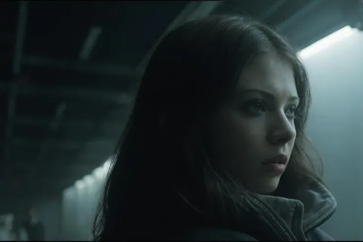 (dead:1.3) mtrachtenberg woman <lora:mtrachtenberg:0.8> cinematic shot, closeup 3/4 view, a (scared:1.8) (hiding between densely packed leaking pipes:1.1) in a (abandoned and broken derelict sci-fi spaceship:1.1), (looking over her shoulder:1.1). Steam, intricate background. sci-fi horror movie, moody, dimly lit, soft lighting, backlit, cinematic film still (eerie blue lighting:1.3), shallow depth of field, vignette, extremely detailed, high budget Hollywood movie, cinemascope, (film grain:0.3), detailed, realistic, 8k uhd, high quality