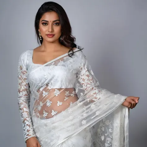 Transparent Saree [SDXL]