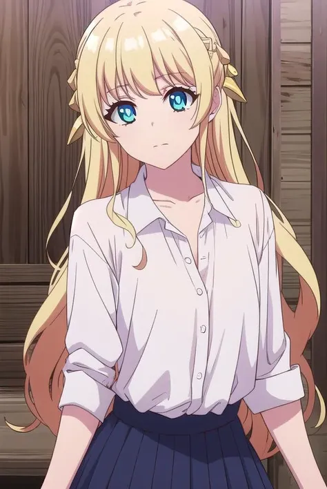 hinatatachibana, <lyco:hinatatachibana-lyco-nochekaiser:1>,
hinata tachibana, long hair, blue eyes, blonde hair,
BREAK shirt, collarbone, white shirt, collared shirt,
BREAK looking at viewer,
BREAK outdoors,
BREAK <lora:GoodHands-vanilla:1>, (masterpiece:1.2), best quality, high resolution, unity 8k wallpaper, (illustration:0.8), (beautiful detailed eyes:1.6), extremely detailed face, perfect lighting, extremely detailed CG, (perfect hands, perfect anatomy),