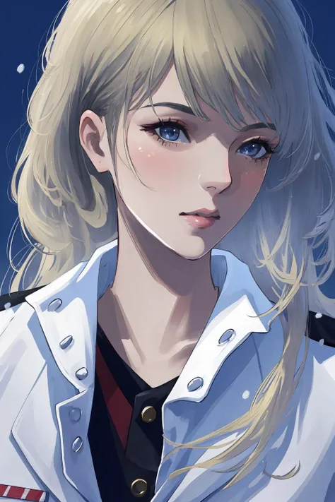 1 girl,millitary uniform,<lora:North Carolina:0.6>,snow on the ground,(best quality, high quality, high resolution), realistic, ultra-detailed, highly detailed face features, absurdres, realistic lighting and reflections, highly detailed face features, best photo,high quality illustration