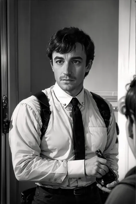 <lora:PeterSellers:0.7> portrait of a Peter Sellers, masterpiece, best quality, award-winning, very detailed, (style of Ansel Adams:1.4)