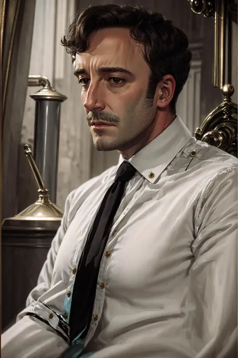 <lora:PeterSellers:0.7> portrait of a Peter Sellers, masterpiece, best quality, detailed, (style of Henry Clive:1.2)