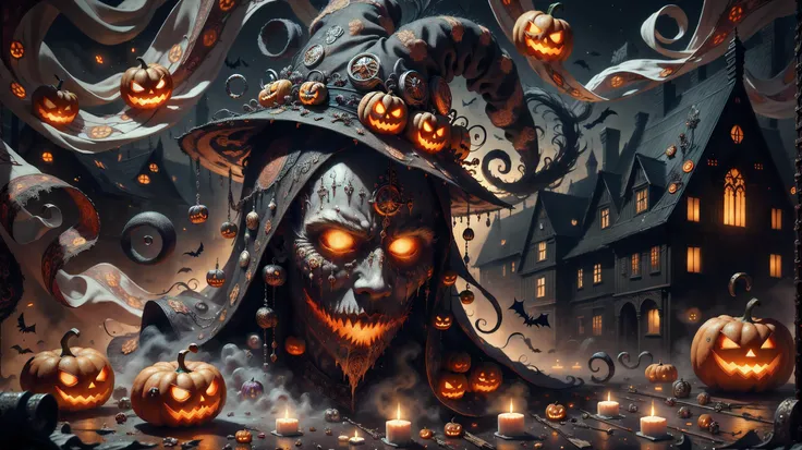 <lora:HalloweenGlowStyle:1>, halloweenglowstyle, city, ghost,, (masterpiece, high quality, best quality:1.3), Detailed