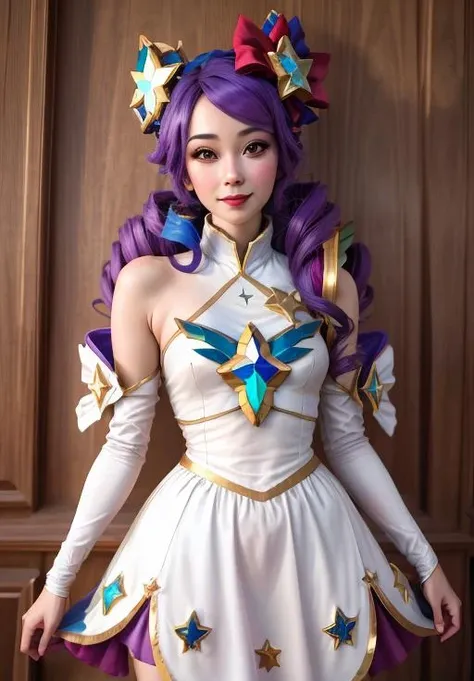 <lora:star_guardian_Gwen:0.8>, star_guardian_Gwen, solo, smile,, (masterpiece, best quality, absurdres, detailed, ultra-detailed:1.3)