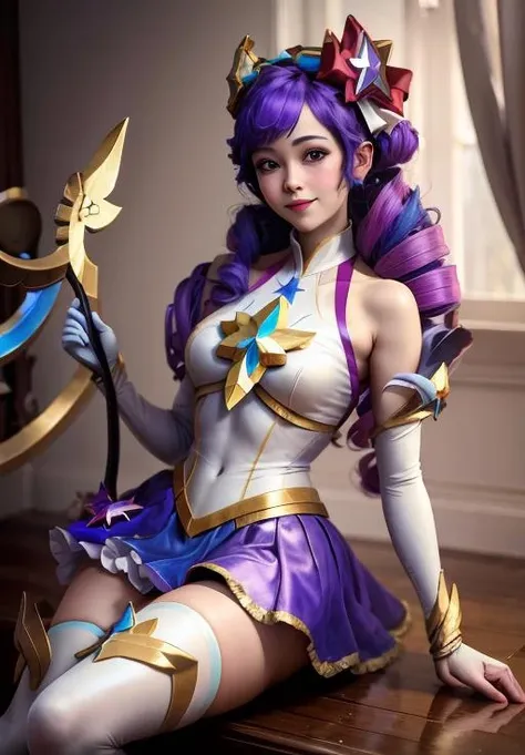 <lora:star_guardian_Gwen:0.8>, star_guardian_Gwen, solo, smile,, (masterpiece, best quality, absurdres, detailed, ultra-detailed:1.3)