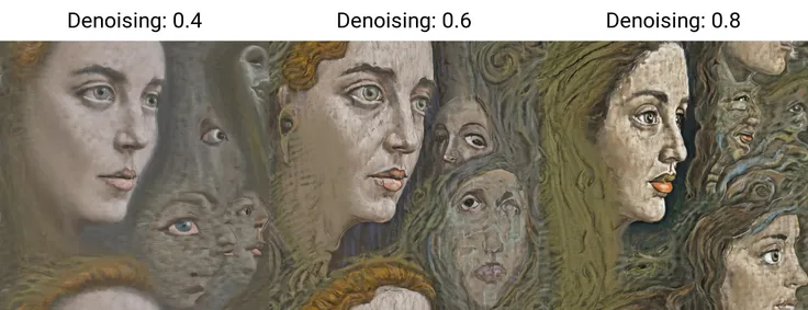 a pastel painting of two women and a child, a surrealist painting, inspired by Austin Osman Spare, trending on cg society, figurative art, four faces in one creature, detailed portrait, looking to the right, multiexposure, crowds, detailed faces, triptych, overload, <lora:Austin_Osman_Spare_1.1:1>