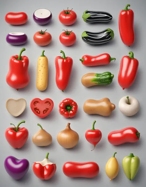 a collection of v-tubers, photorealistic, best quality