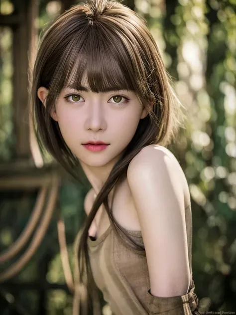 Hobbit Clothing
(8k, RAW photo, photorealistic:1.25), ZhouShuyi, 1girl, short brown hair,
(looking at viewer with a serene and goddess-like happiness:1.2),
( lipgloss, eyelashes, gloss-face, best quality, ultra highres, depth of field, chromatic aberration, caustics, Broad lighting, natural shading,  85mm, f/1.4, ISO 200, 1/160s:0.75) <lora:Mikuya:0.9>