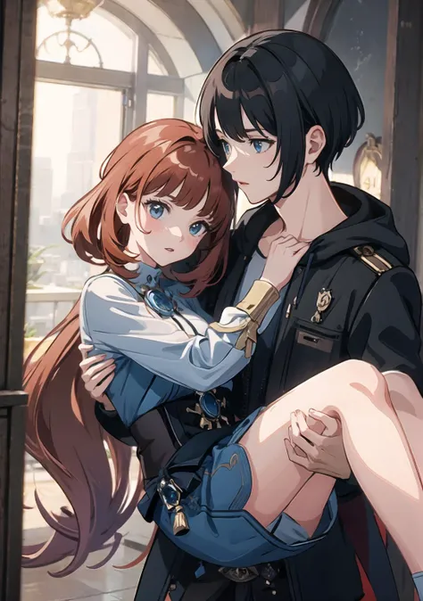 1girl, 1boy, princess carry, masterpiece, best quality, highly detailed
<lora:princess_carry_v0.1:1> <lora:niloutest:1>