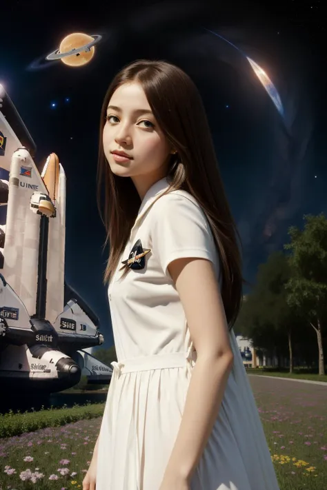 1girl, studio 3d blender render, lush city and Cygnus constellation in background, Rule of Thirds, two shot angle of a Fantasy Repugnant ([Swallow:Space shuttle:5]:1.3) , background is Delicate Brazil, Moon in the night, soft focus, Masterpiece, Angry, cyberdelic, loop lighting, 35mm, Dichromatic, nightmare fuel, matte, Unsplash, trending on artstation, (impressionism art designed by Sarah Purser:1.3) , (Michael Borremans:1.2) , (Elina Karimova:1.2)