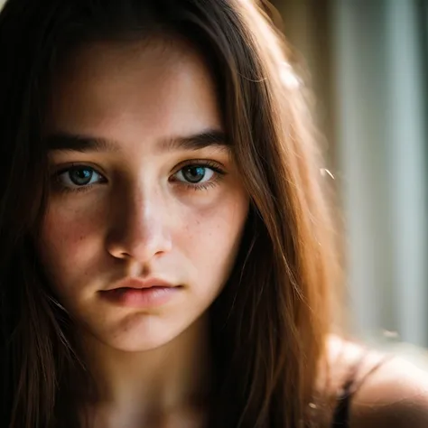 A photo of young pretty 18 years old girl, half cat face, cinematic, sharp focus, intricate, dramatic light, (abstract narrative:1.1), Canon EOS 5D Mark IV, high emotional impact, experimental photography