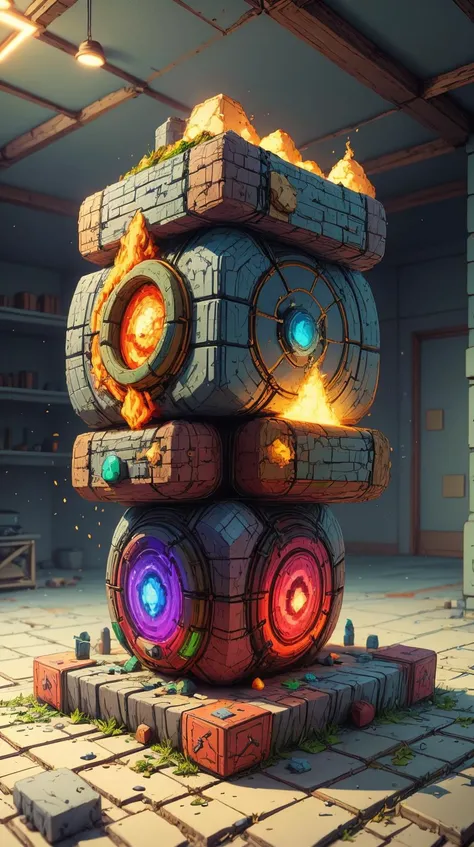 <lora:NESVoxelStyle:1> NESVoxelStyle mystic circle of elemental witches, slate tiles roof,fiberglass,serpentine stone
,composite materials, gas lanterns, moving head lights
<lora:add_detail:0.5>, (Masterpiece:1.3) (best quality:1.2) (high quality:1.1)