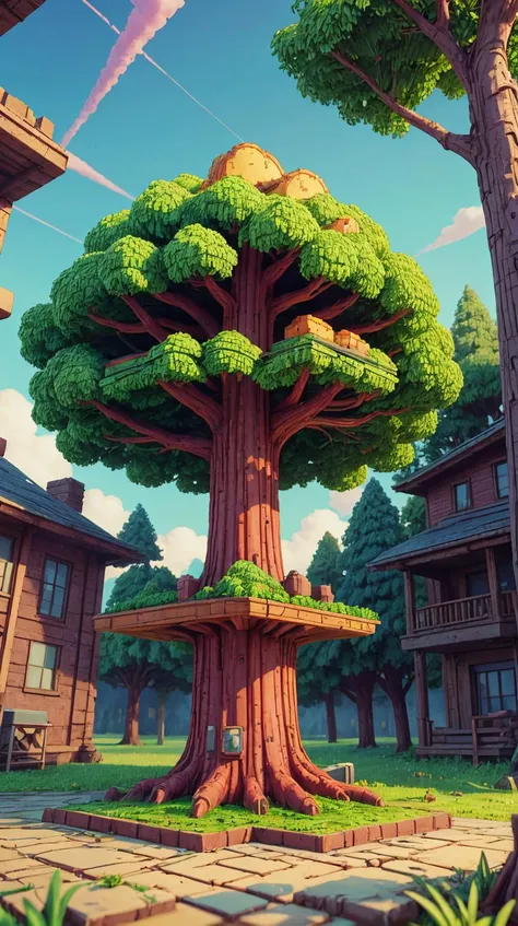 <lora:NESVoxelStyle:0.75> NESVoxelStyle tree under beautiful sky details sharp focus illustration by jordan grimmer and greg rutkowski trending artstation pixiv dig <lora:add_detail:0.5> , Voxel, 3D, Pixel, plastic, shiny, (Masterpiece:1.3) (best quality:1.2) (high quality:1.1)