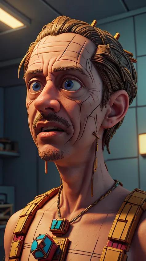 <lora:NESVoxelStyle:0.75> NESVoxelStyle hyperrealistic mixed media high resolution painting of (Steve Buscemi) !!Hellraiser!!, stunning 3d render inspired art by Jamie Salmon and István Sándorfi and Greg Rutkowski, perfect facial symmetry, dim volumetric lighting, 8k octane beautifully detailed render, full body shot, post-processing, extremely hyper-detailed, intricate, epic composition, highly detailed attributes, highly detailed atmosphere, cinematic lighting, masterpiece, trending on artstation, very very detailed, masterpiece, stunning, flawless completion, lifelike texture, perfection, <lora:add_detail:0.5> , Voxel, 3D, Pixel, (Masterpiece:1.3) (best quality:1.2) (high quality:1.1)