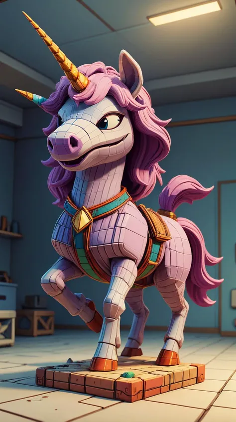 <lora:NESVoxelStyle:0.75> NESVoxelStyle unicorn <lora:add_detail:0.5> , Voxel, 3D, Pixel, (Masterpiece:1.3) (best quality:1.2) (high quality:1.1)