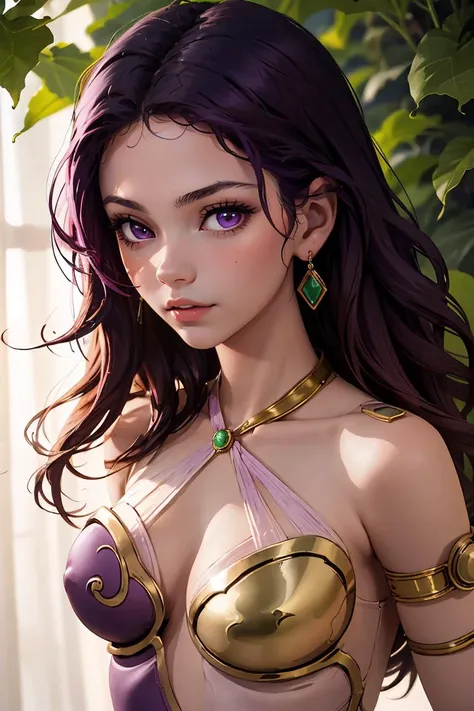(masterpiece, best quality),1girl, beautiful face, <lora:ff2maria-nvwls-v1:1> ff2Maria, cleavage, bodysuit, purple pantyhose, belt, earrings, armlet, full body,