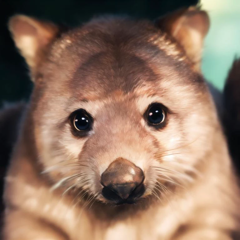 <lora:add_brightness:0.5><lora:add_detail:0.5> <lora:wombat_v1:0.5>1wombat,eyes,
<lora:eye_size_slider_v1:8>
portrait, pov,
sfw