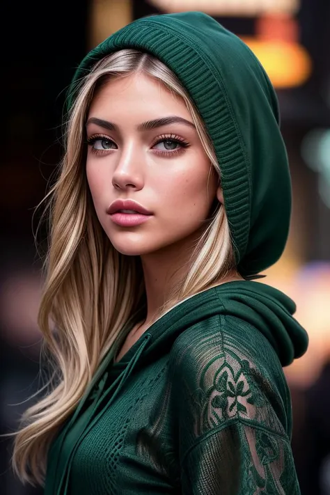 photo of beautiful (l1lyr0wl4nd-120:0.99), a woman in a (movie premiere gala:1.1), perfect hair, hair upsweep updo, wearing sexy green (hood), (paparazzi in background:1.1), (outside a movie theater), (face focus:1.1), (painted glossy lips), modelshoot style, (extremely detailed CG unity 8k wallpaper), professional majestic (photography by diane arbus:1.1), 24mm, exposure blend, hdr, extremely intricate, High (Detail:1.1), dramatic, soft cinematic light, (looking at viewer), (detailed pupils), 4k textures, soft cinematic light, elegant, ((((cinematic look)))), soothing tones, insane details, hyperdetailed