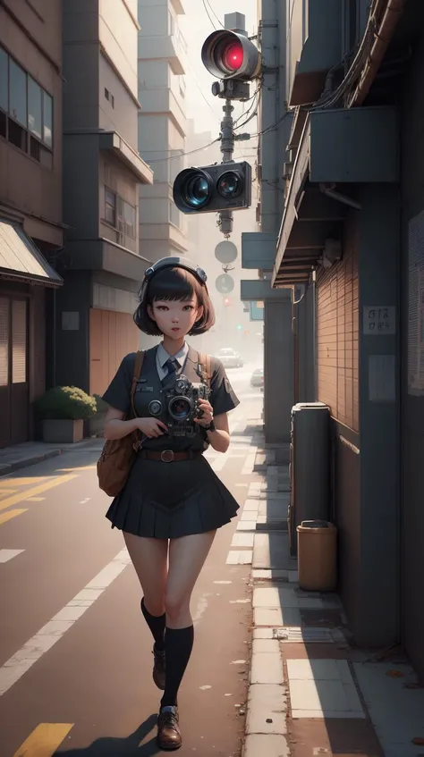 <lora:SpyWorld50s:1>SpyWorld50s, spy-theme, 3d dark infrared octane render concept art by D. Jun, by Mo Xiang Tong Xiu, by Igarashi Daisuke, beauty anime schoolgirls with cute detailed face in Japanese school clothes and flying among japan street. cute face. dramatic light, trending on artstation, oil painting., 50s style, secret tech, (Masterpiece:1.3) (best quality:1.2) (high quality:1.1)
