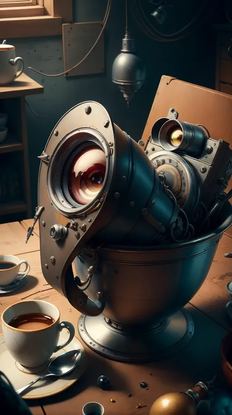 <lora:SpyWorld50s:1>SpyWorld50s, decorative cup, spy-theme, 50s, (Masterpiece:1.3) (best quality:1.2) (high quality:1.1)
