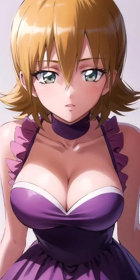 <lora:tsukinomori_sayokoV2:0.6> tsukinomori_sayoko, huge_breasts, standing, solo, sundress, masterpiece, best quality, detailed face, detailed eyes, highres,