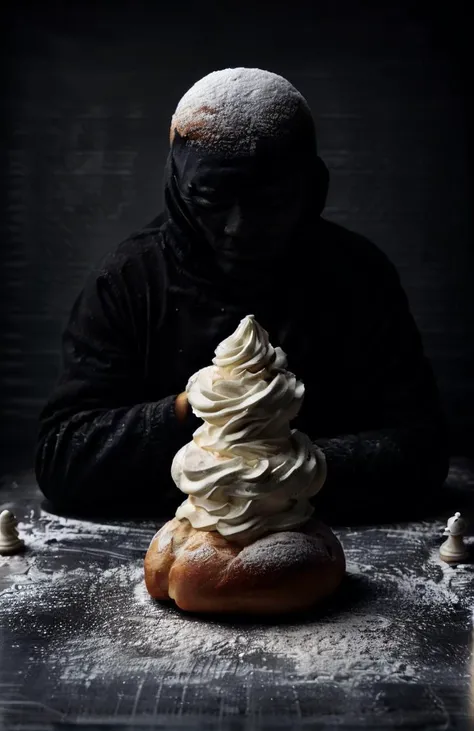 <lora:SemlaStyle:1> semlastyle, a game of chess between humans and shadows
