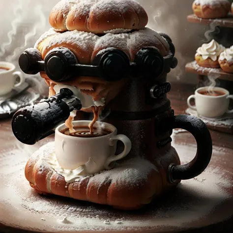 SemlaStyle coffee machine <lora:SemlaStyle-000007:0.7>