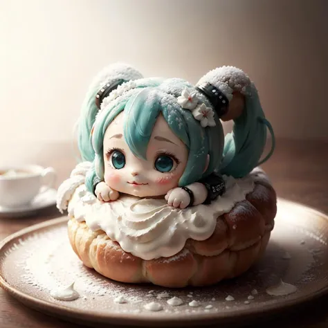 hatsune miku, chibi,
<lora:SemlaStyle:0.6> SemlaStyle, delicious