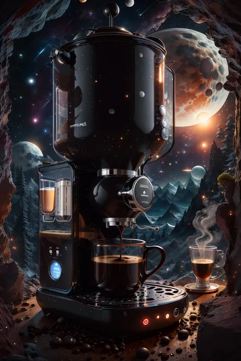 coffee machine
<lora:intergalactic-travel-style-darquelilly-v1:1> galactictravelstyle, moon, coffee machine