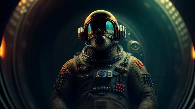 (digital sketch:1.3), octane render, high detail, highly detailed, realistic digital portrait, shot at 8k resolution, 8k, sharp focus, sharp, masterpiece, best quality
defuse light, light engrave in intricate details, (light particle:1.2), (depth of field:1.1), global illumination
petrol liquid, vibrant universe, trending on artstation, concept art, book-cover, (analog style:1.3), (film grain:1.3), (vintage noise:1.4), old photo style, sci-fi, fiery atmosphere, pulp art
a (lonely:1.3) astronaut drifting in the (cosmos:1.2)
<hypernet:LuisapSciFiHard_v1:0.5>