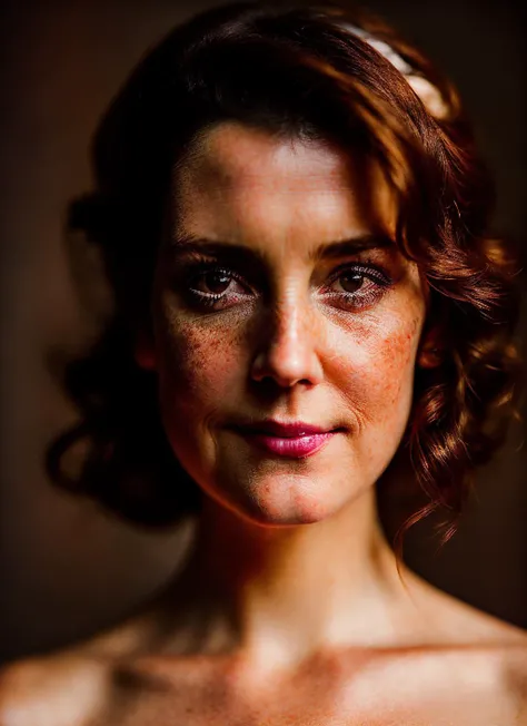 portrait of sks woman, feminine, epic (photo, studio lighting, hard light, sony a7, 50 mm, matte skin, pores, colors, hyperdetailed, hyperrealistic), <lora:locon_melanie_v1_from_v1_64_32:1.4>