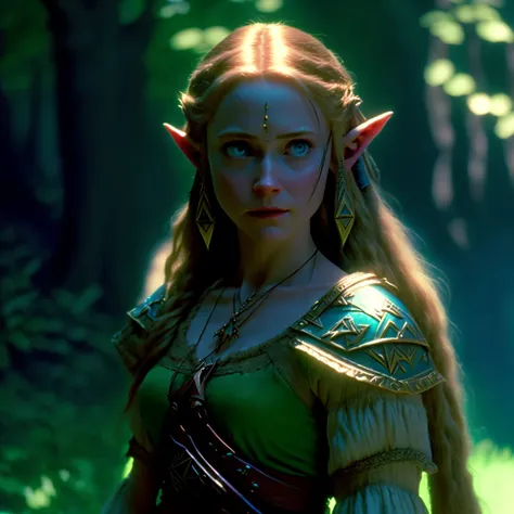 "Still of a movie adaptation of zelda, cinematic , technicolor"