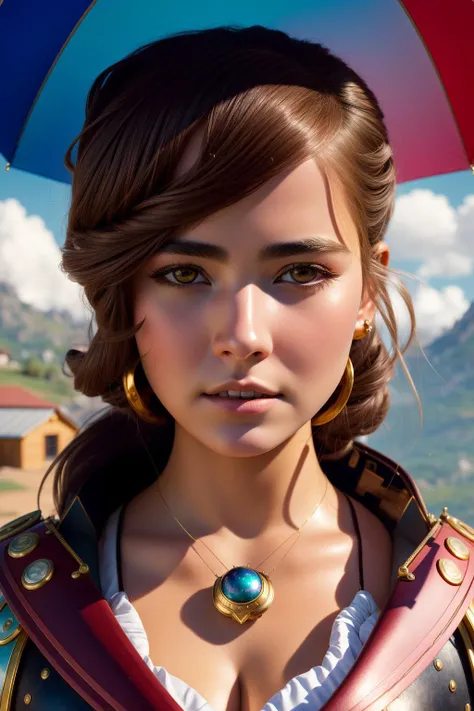 1girl, (stylized by Martin Creed:1.3) and (Takashi Miike:1.1) and (Thomas Cole:0.8) , abstract art, professional lifestyle capture of, hyper detailed, aerial shot of a ripped Burundian Cartographer (Grandpa:1.3) , the Cartographer is very 1800'S and Warrior, he as Russian Rogue, he is looking very evil, in a very Rounded Gambeson designed by The Hunger Games, the Cartographer has Swiss hair, the Cartographer has a [Signature:Meandering:13] Mediterranean White and Rose Pink Umbrella, Matte Nose Ring, from inside of a Noble Bungalow, summer dungeon and Dwarf Planet Eris in background, Stars in the sky, FOV 90 degrees, Classical, Romantic, Printcore, studio lighting, 35mm, Lomography, Concept artist, behance HD, Honey detailed eyes, sharp and in focus, High quality, most beautiful artwork in the world, candid