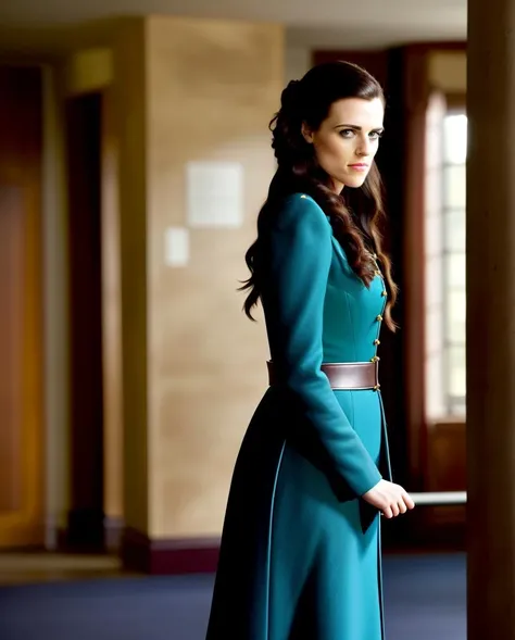 Standing,solo, queen suit, long hair
,Katie McGrath,<lora:Katie_McGrath_Slut:0.7>
