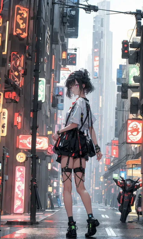 (masterpiece, best quality, high quality, highres, ultra-detailed), <lora:Cyberworld_20230622141420-000018:0.7>, Cyberworld,no no humans, street,neon lights, (masterpiece, best quality, high quality, highres, ultra-detailed),