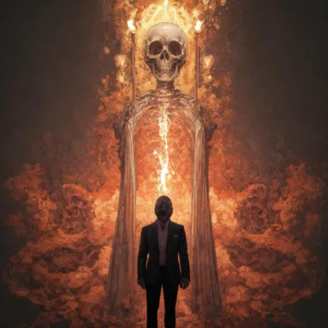 ,skeleton man wearing (business suit:1.3), golden skull, gold,space background,(business suit:1.3), gold,shiny,, official art,finely detail, Depth of field,(((masterpiece))),((extremely detailed CG unity 8k wallpaper)),best quality, high resolution illustration,Amazing,highres,intricate detail,(best illumination, best shadow, an extremely delicate and beautiful),, Cinematic Lighting,,dark, (underlighting:1.2), <lora:SLS:1.0>,, <lora:add_detail:1>