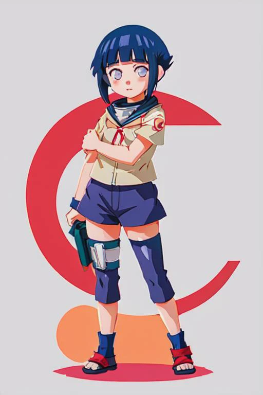 <lora:hinata_hyuuga:.7> "hinata_hyuuga, Hinata Hyūga, short hair, blue hair, blunt bangs, sidelocks, white eyes, no pupils, forehead protector"