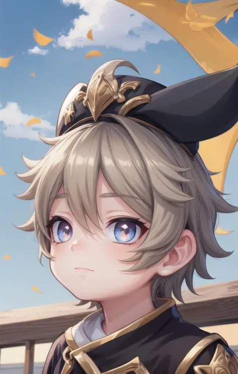 1 boy,more details in eyes,cute,looking at viewer, adorabel boy,cute face,details sky,handsome,young,juvenile,((masterpiece:1.4,best quality)),multiple details,colorful hair,eyeshadow,, sfw, <lora:Aether1:1>
