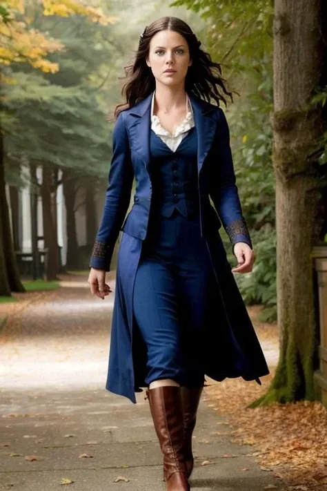 a photo of RacBl4_V1_TTX025, proud facial expression, slightly open mouth, wearing dark-colored victorian clothes, locked hair(victorian street ambience:1.2), (walking pose:1.2),
(flawless skin), (natural light), (high quality photography), (nikon d850 50mm), (intricate details), (8k), (HDR), (sharp focus),