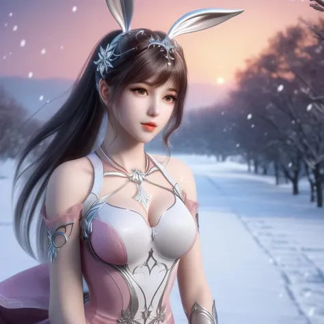 (8k, RAW photo, masterpiece:1.2),solo,pov,,(super realistic, photo-realistic:1.3), ultra-detailed, extremely detailed cg 8k wallpaper,hatching (texture),skin gloss,light persona,,(crystalstexture skin:1.2), (extremely delicate and beautiful),
lecture hall, students, textbooks, professor ,,beautiful detailed water,beautiful detailed sky,upper body,cowboy shot,
ultrarealistic8kcg,,picture-perfectface,flawless,clean,masterpiece,professionalartwork,famousartwork,cinematiclighting,cinematicbloom,perfectface,beautifulface,fantasy,dreamlike,unreal,sciencefiction,(rich:1.4),intricatedetail,delicatepattern,charming,alluring,seductive,enchanting,,(((tree,bare_tree,snow,forest,thighhighs,snowflakes,long_hair,outdoors,night,nature,branch,fullfrontal,))),
1girl,arms behind back,long_hair, solo, very_long_hair,rabbit_ears, animal_ears,bare_shoulders,ponytail,pink dress,pantyhose,stangding,pov,hair ornament,necklace,dress,
(full shot), (breasts,medium_breasts, cleavage:1.2),looking_at_viewer, xwhd, <lora:xwxl2:0.8>