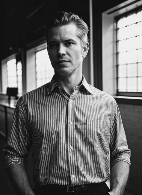 RAW portrait photo of handsome young sks person, Striped shirt and pleated skirt, natural lighting, by Michael Kenna, detailed face, UHD, absurdres, epic scene composition,
cinematic look, Fujifilm XT3, dslr, high quality, film grain
<lora:locon_timothyolyphant_v1_from_v1_64_32:1>