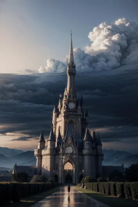 Fantastic scenes, castle in the air, master level image quality, wallpaper high-definition, highest quality, wonderful light and shadow <lora:epi_noiseoffset2:1> <lora:add_detail:1>