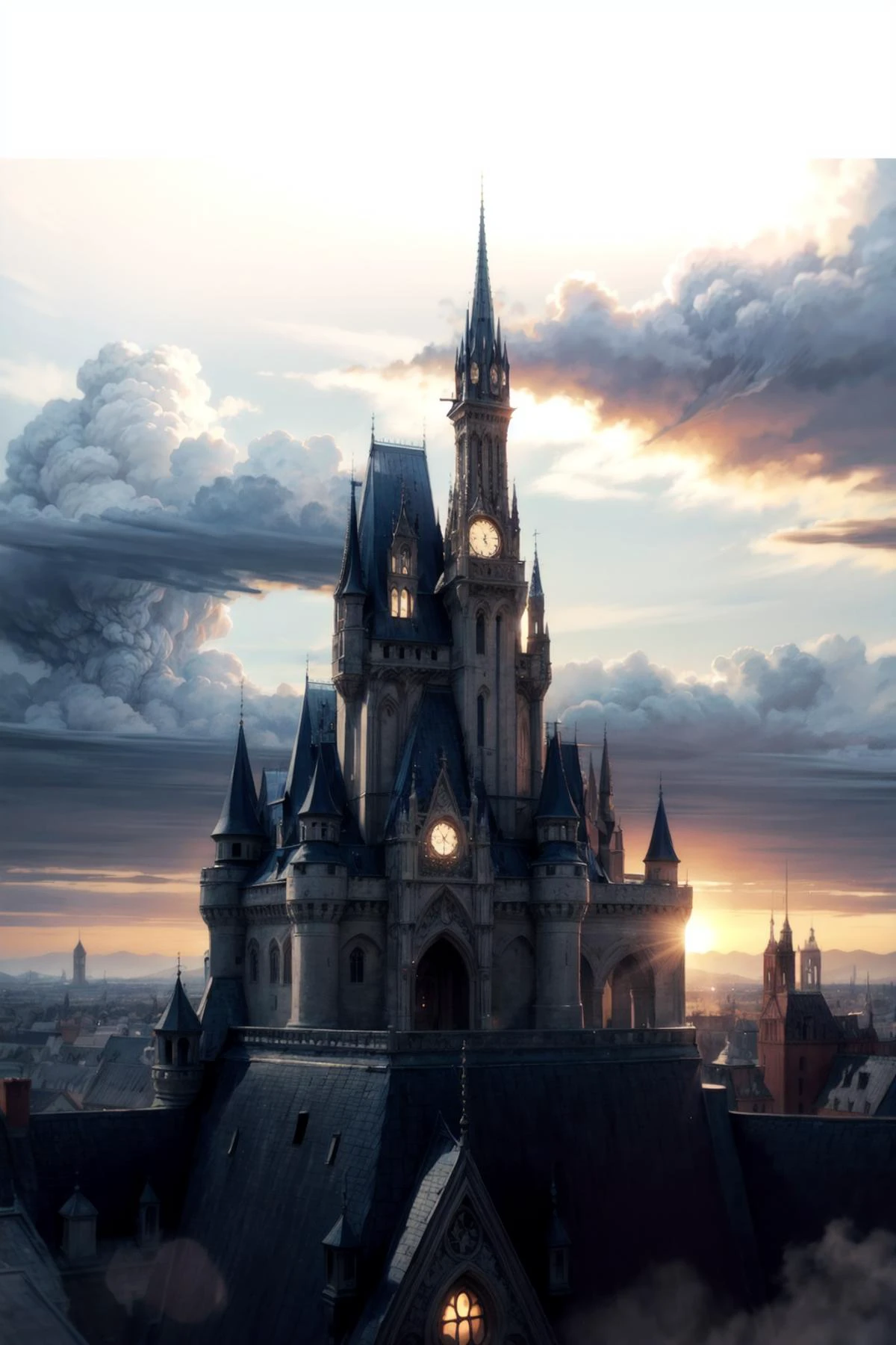 Fantastic scenes, castle in the air, master level image quality, wallpaper high-definition, highest quality, wonderful light and shadow <lora:epi_noiseoffset2:1> <lora:add_detail:1>Bright, daytime