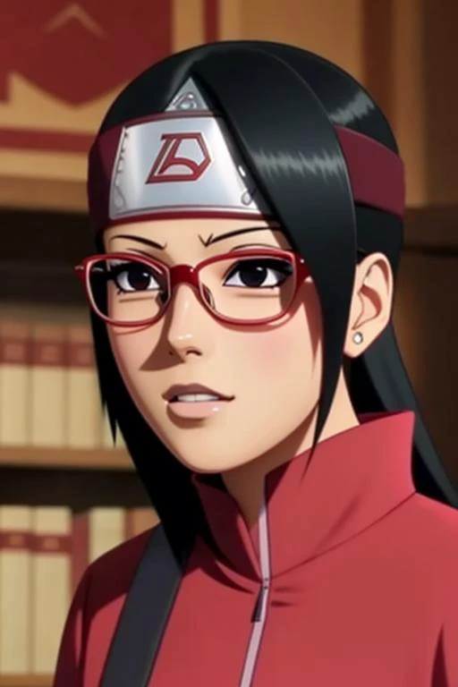 <lora:Sarada:1> "Sarada" "glasses"