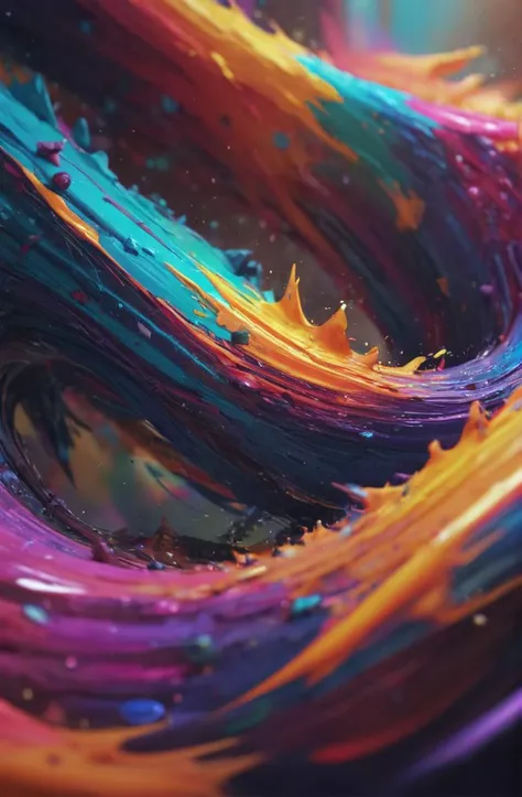 wacky, colorful, crazy, abstract, epic,  atmospheric, detailed, intricate, digital painting, concept art, sharp focus, octane render, 8K, art by Leesha Hannigan, Ross Tran, Thierry Doizon, Kai Carpenter, Ignacio Fernández Ríos